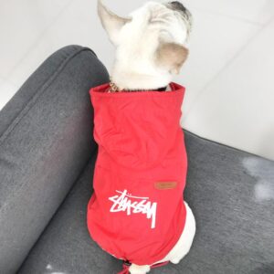 PAWSSY RED RAINCOAT